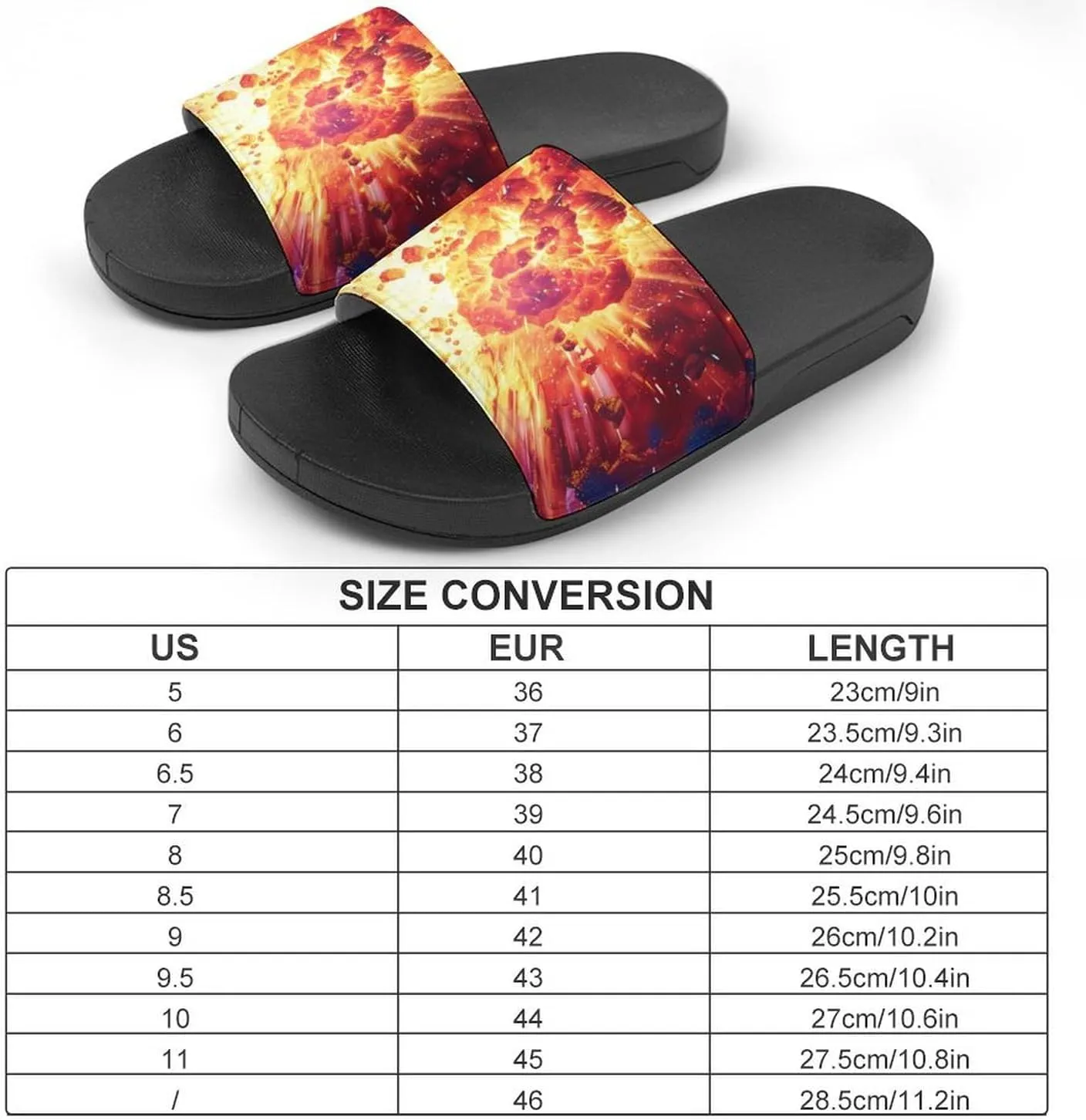 A Big Explosion Nebula Funny Slippers Slides Sandals Shower Home House Shoes Non Slip Soft Sole Shoe For Men Women Bathroom