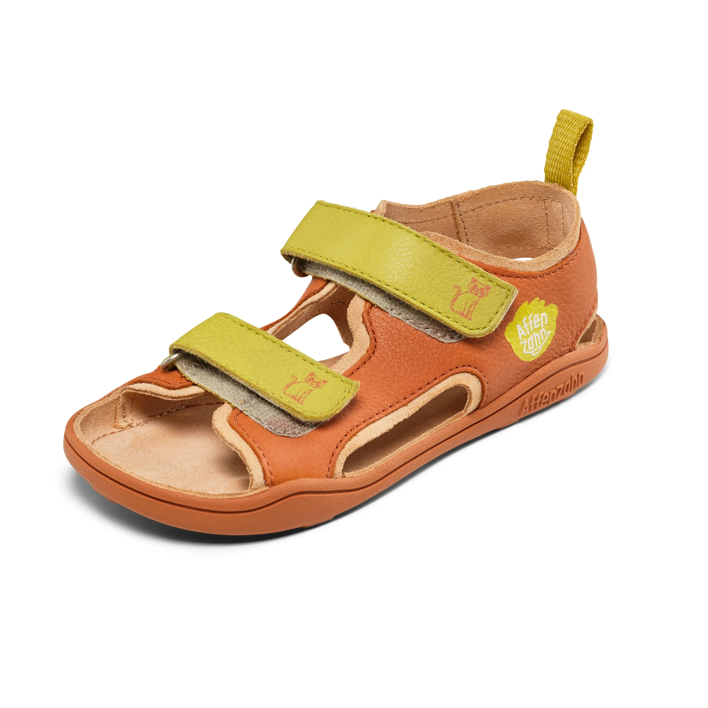 Affenzahn Leather Airy – Børnesandaler – Cat