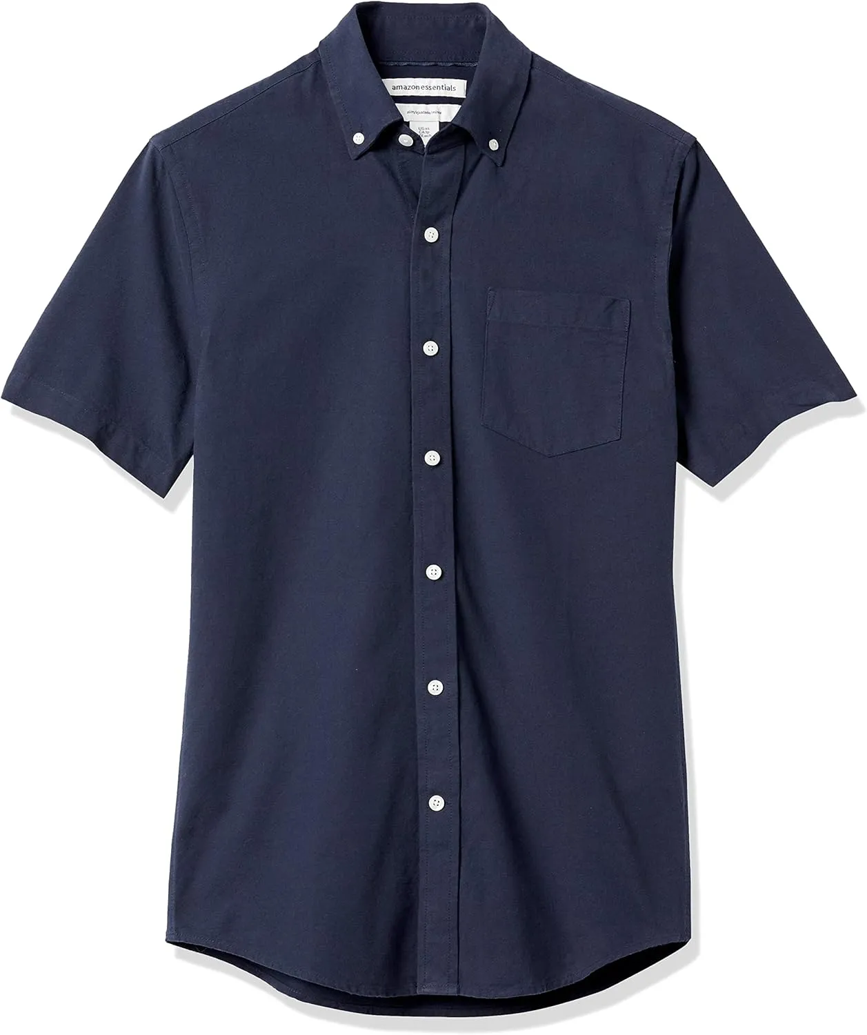 Amazon Essentials Men's Button-Up Shirts - Slim-Fit Short-Sleeve Pocket Oxford - Comfort and Style