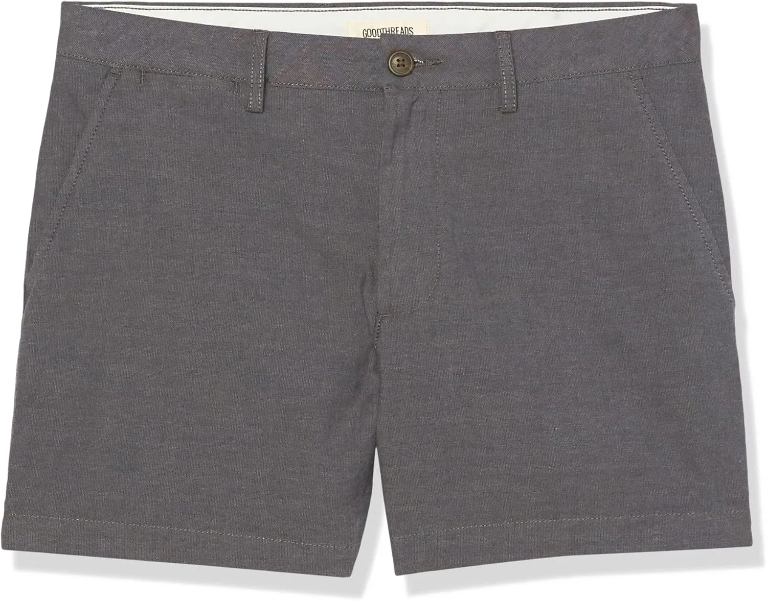 Amazon Essentials Men's Slim-Fit 5" Lightweight Comfort Stretch Oxford Short (Previously Goodthreads)