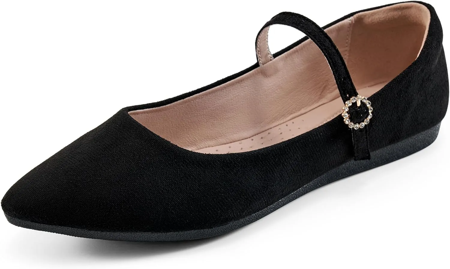 Aomigoct Ballet Flats Shoes for Women: Dressy Comfortable Wedding Flat - Ladies Dress Casual Walking Shoe