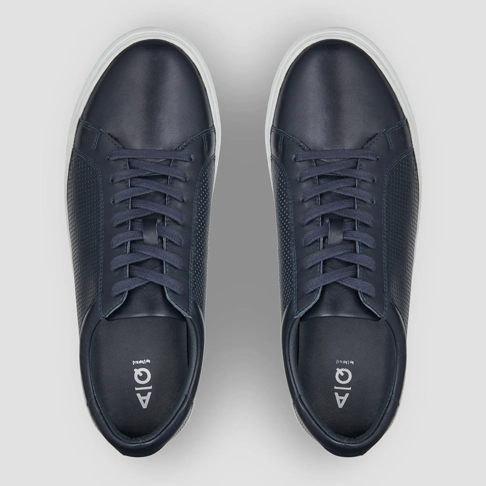AQ by Aquila smith mens sneaker in navy leather