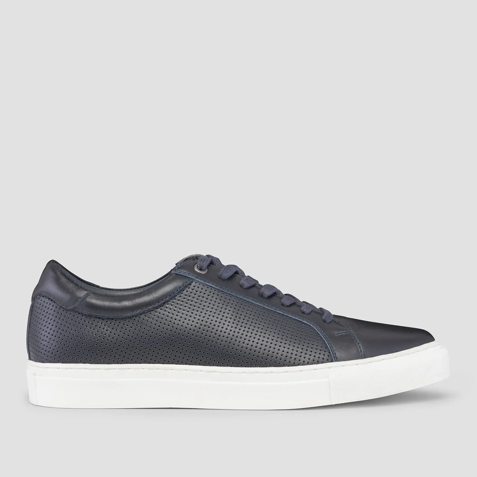 AQ by Aquila smith mens sneaker in navy leather