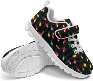 Athletic Sneaker for Boys Girls Casual Hiking Shoes Non Slip Tennis Fitness Walking Strap Sneakers