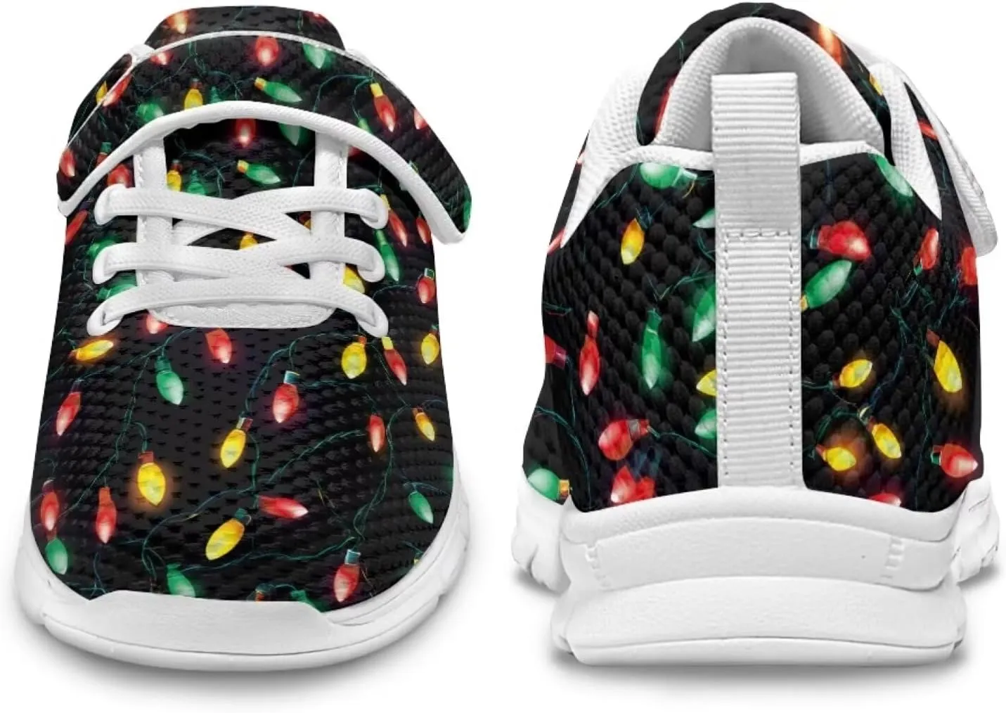 Athletic Sneaker for Boys Girls Casual Hiking Shoes Non Slip Tennis Fitness Walking Strap Sneakers