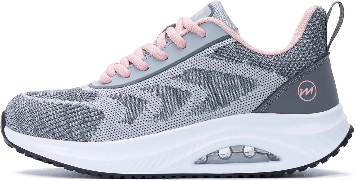 Autper Women Walking Shoes for Plantar Fasciitis Arch Support Orthotic Air Tennis Non Slip Sneakers for Foot and Heel Pain Relief All Day Standing US 5.5-11