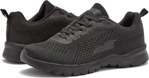 Avia Dive Lightweight Running Sneakers for Women with Memory Foam - Black, Red, & Blue