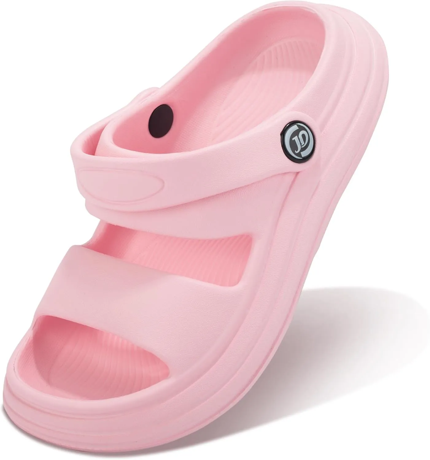 Axcone Kid's Boys Girls Comfort Clogs Slippers Cartoon Garden Shoes Breathable Non-Slip Beach Pool Sandal All-Terrain Parallel Bars Cloud Slippers（Toddler/Little Kids/Big Kids）