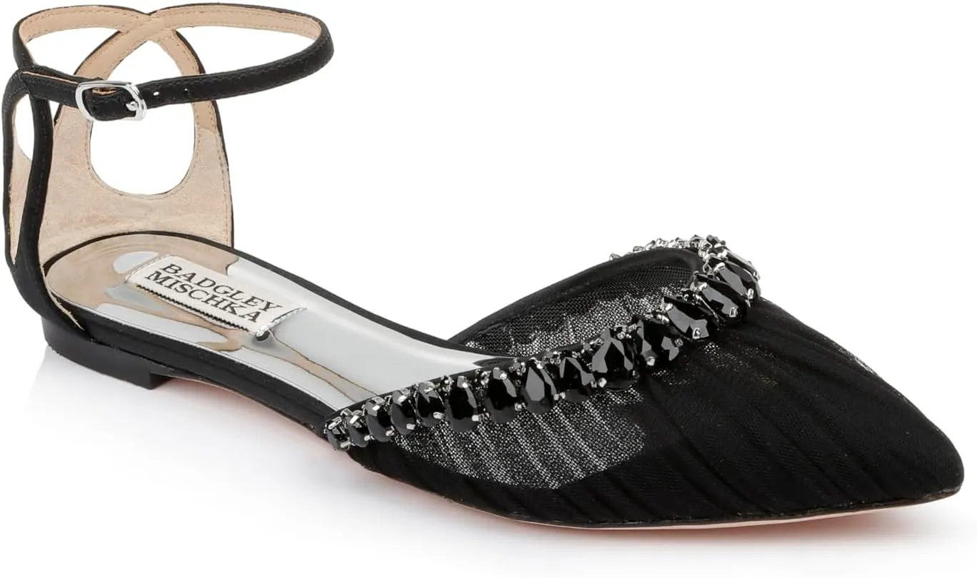 Badgley Mischka Women's Evelynn Ballet Flat