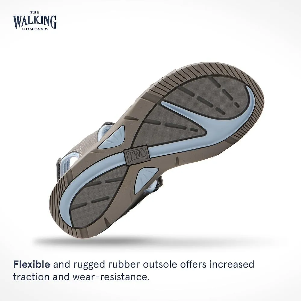 Balboa Sport Sandal | Walking Sandals Women | Water Resistant Leather Sandals | Three Points of Adjustability