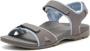 Balboa Sport Sandal | Walking Sandals Women | Water Resistant Leather Sandals | Three Points of Adjustability