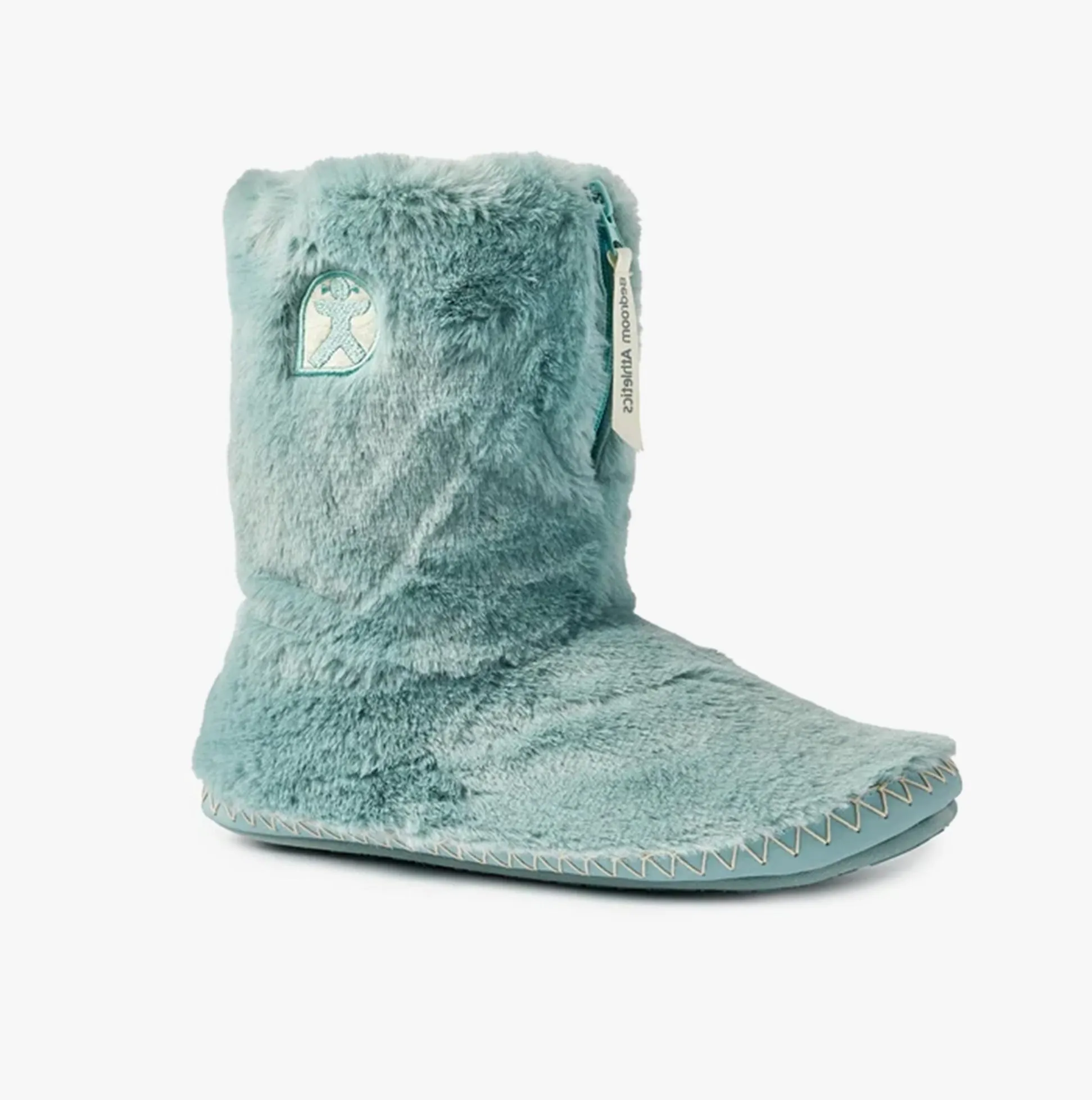 Bedroom Athletics MARILYN Womens Faux Fur Boots Seafoam