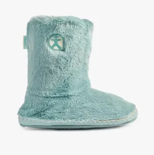 Bedroom Athletics MARILYN Womens Faux Fur Boots Seafoam
