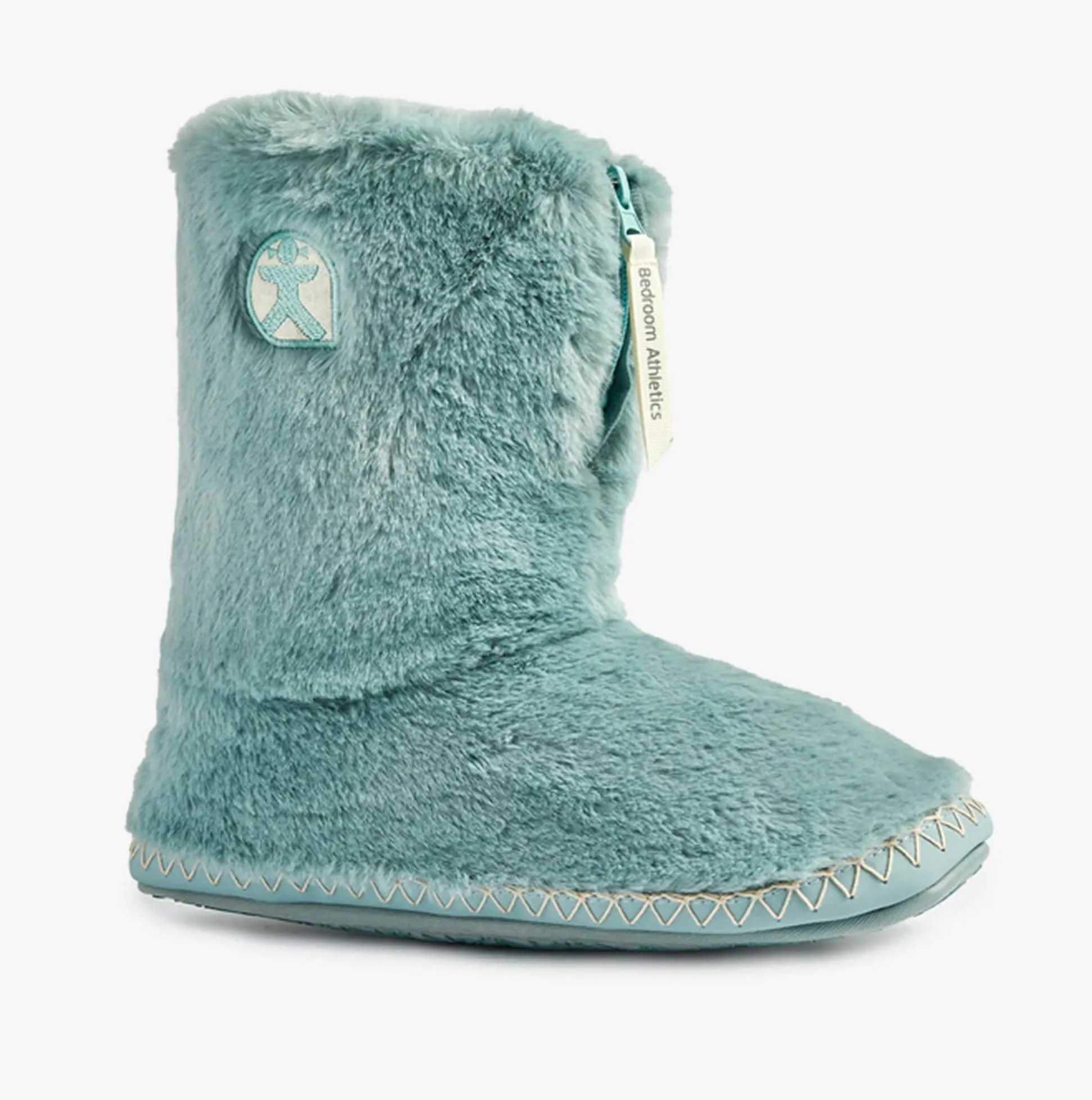 Bedroom Athletics MARILYN Womens Faux Fur Boots Seafoam