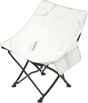 BK&MF Outdoor Folding Camping Chair,Portable Lightweight Reclining Lounge Chair Chair Beach Camp Chair with Cup Holder for Storage and Travel,A,60x40x75cm(24x16x30inch)