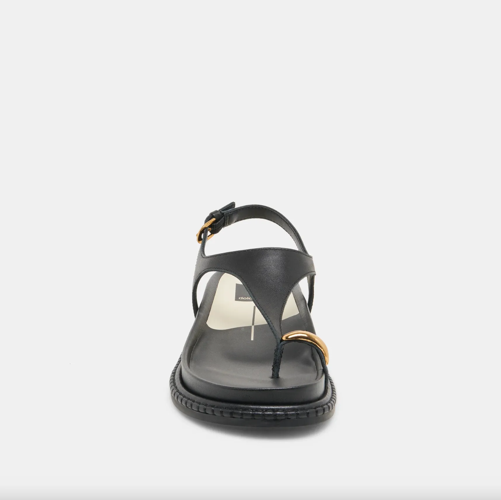 BLACK STEFAN SANDALS