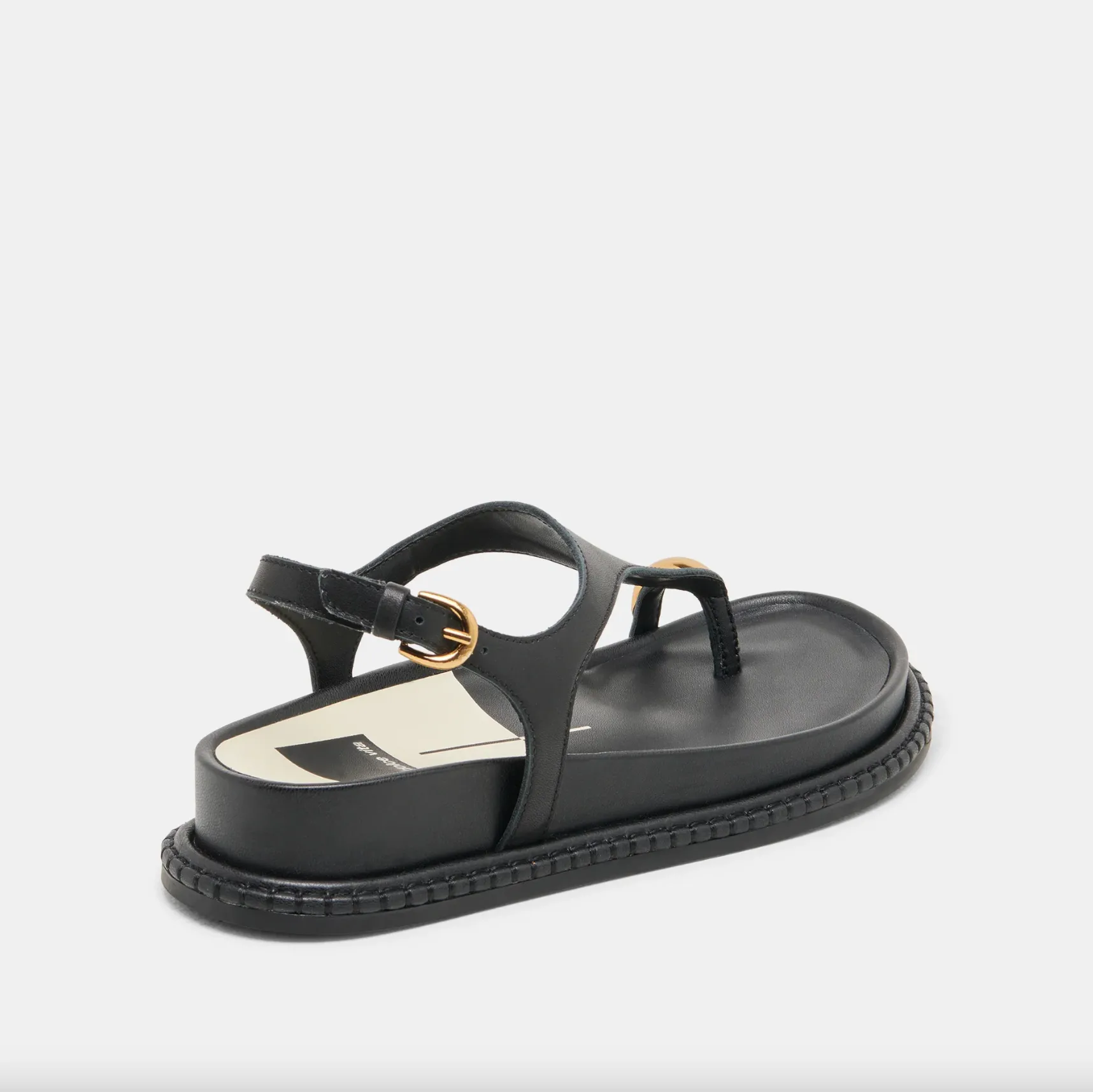 BLACK STEFAN SANDALS