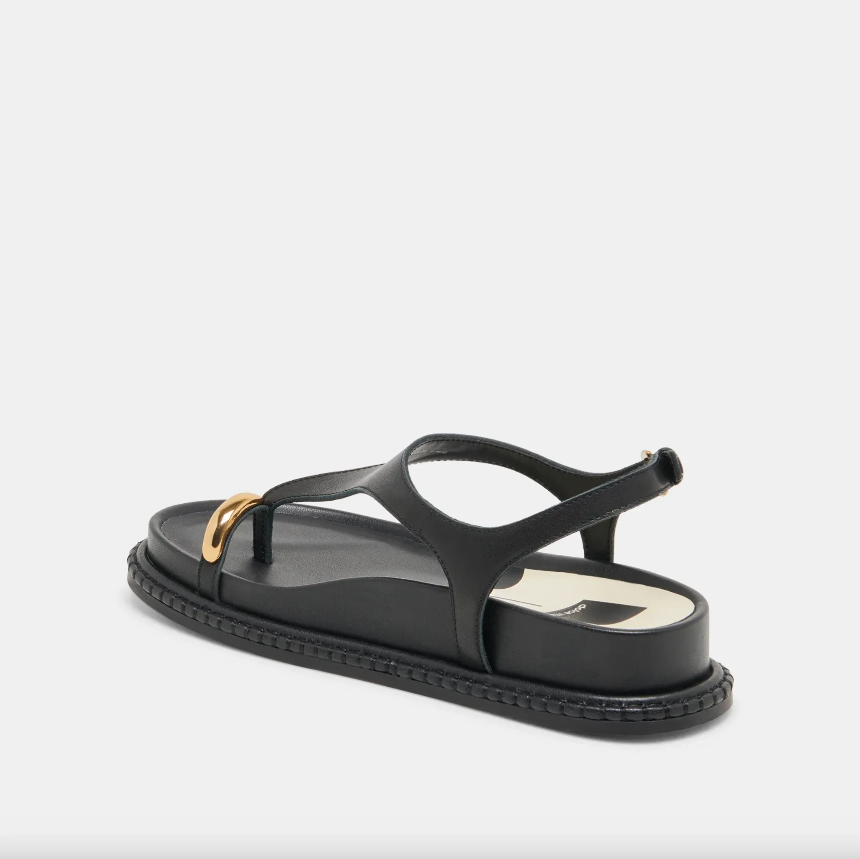 BLACK STEFAN SANDALS