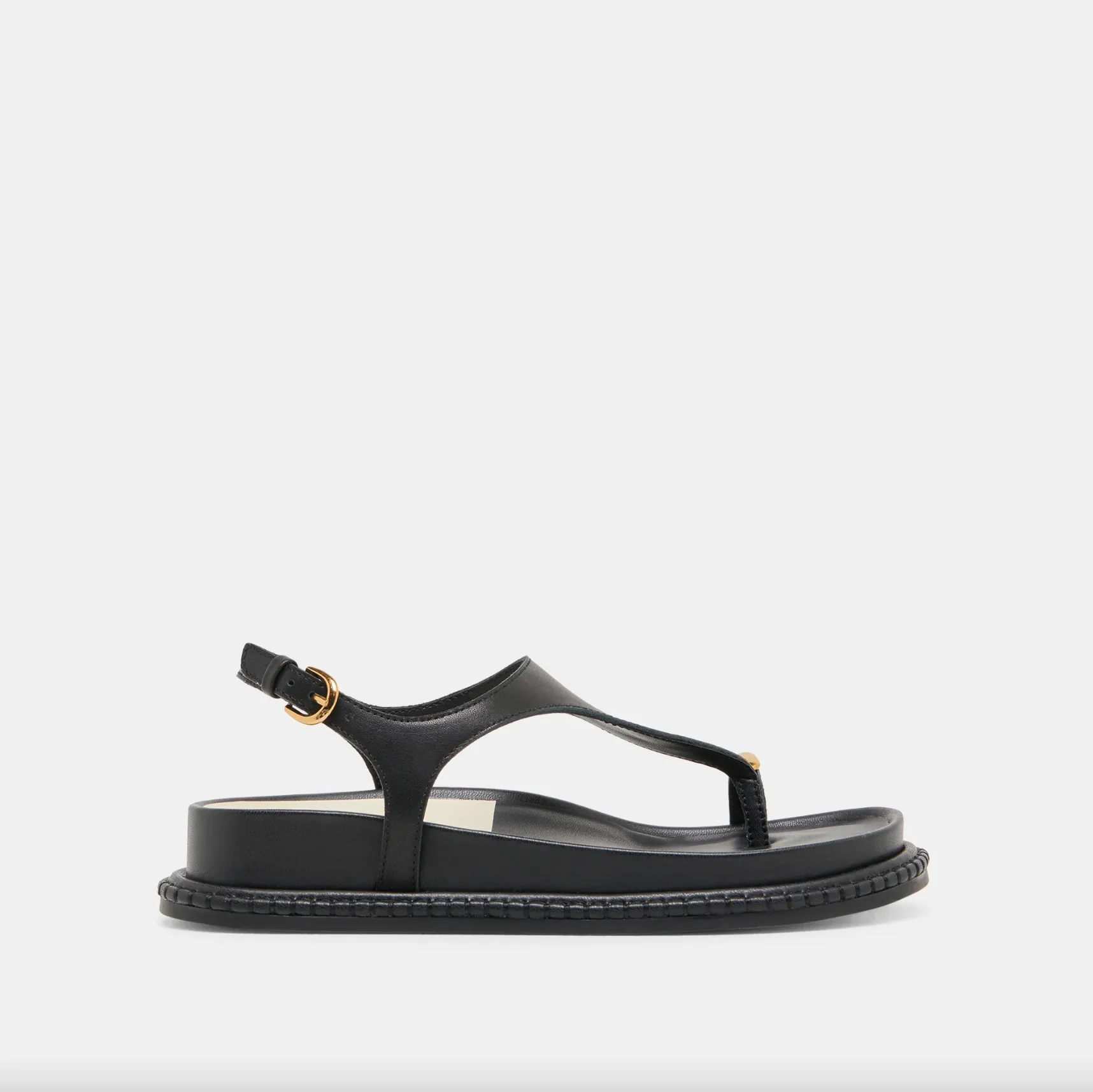 BLACK STEFAN SANDALS