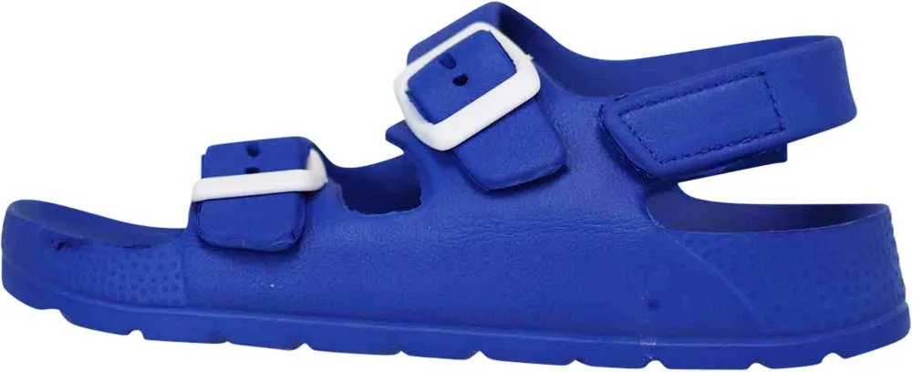 Blue Buckle Clog