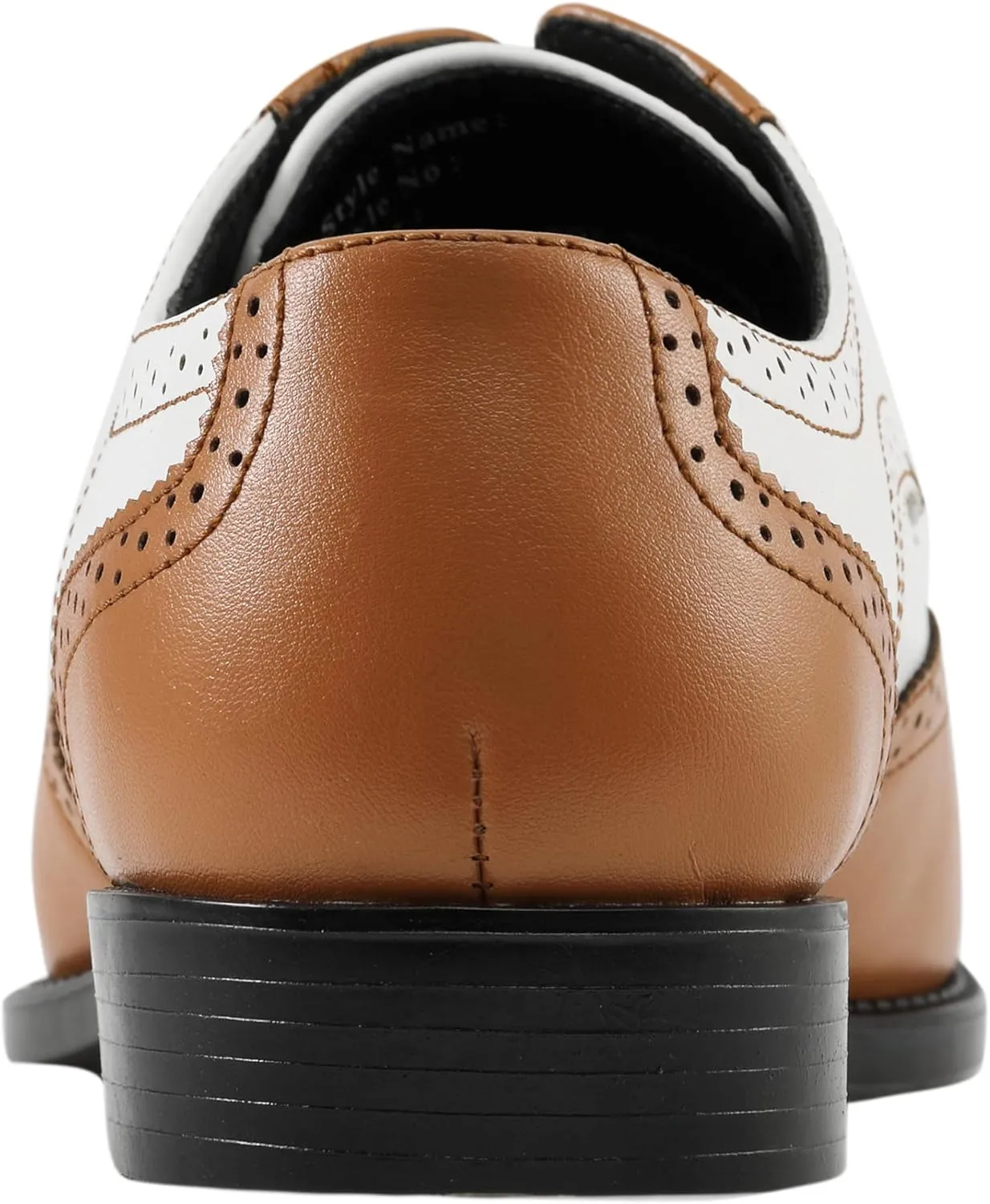 Bolano Elwyn, Men's Dress Shoes - Oxford & Wingtip - Spectator Two-Tone, Lace Up, Brogue Formal Shoes