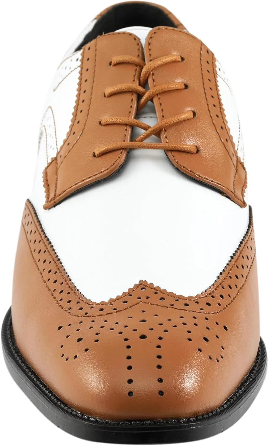 Bolano Elwyn, Men's Dress Shoes - Oxford & Wingtip - Spectator Two-Tone, Lace Up, Brogue Formal Shoes