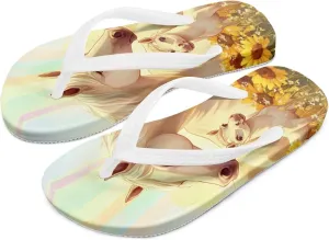 Boys' Beach Sandal Cartoon Style Slip-on Flip-Flop Sandals for Swim Pool