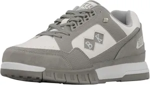 British Knights Men's Metros Sneaker, Grey/White, 9.5