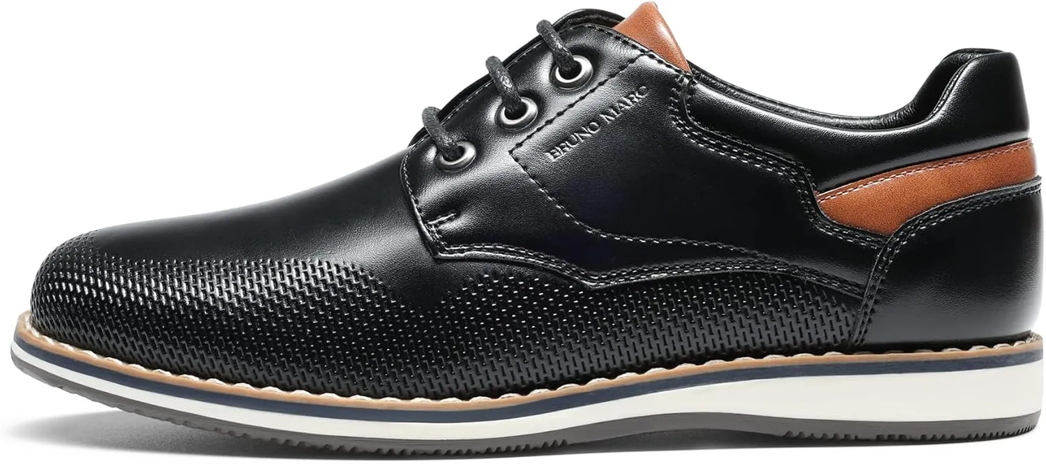 Bruno Marc Boy's Casual Dress Oxford Comfort Uniform Formal Shoes
