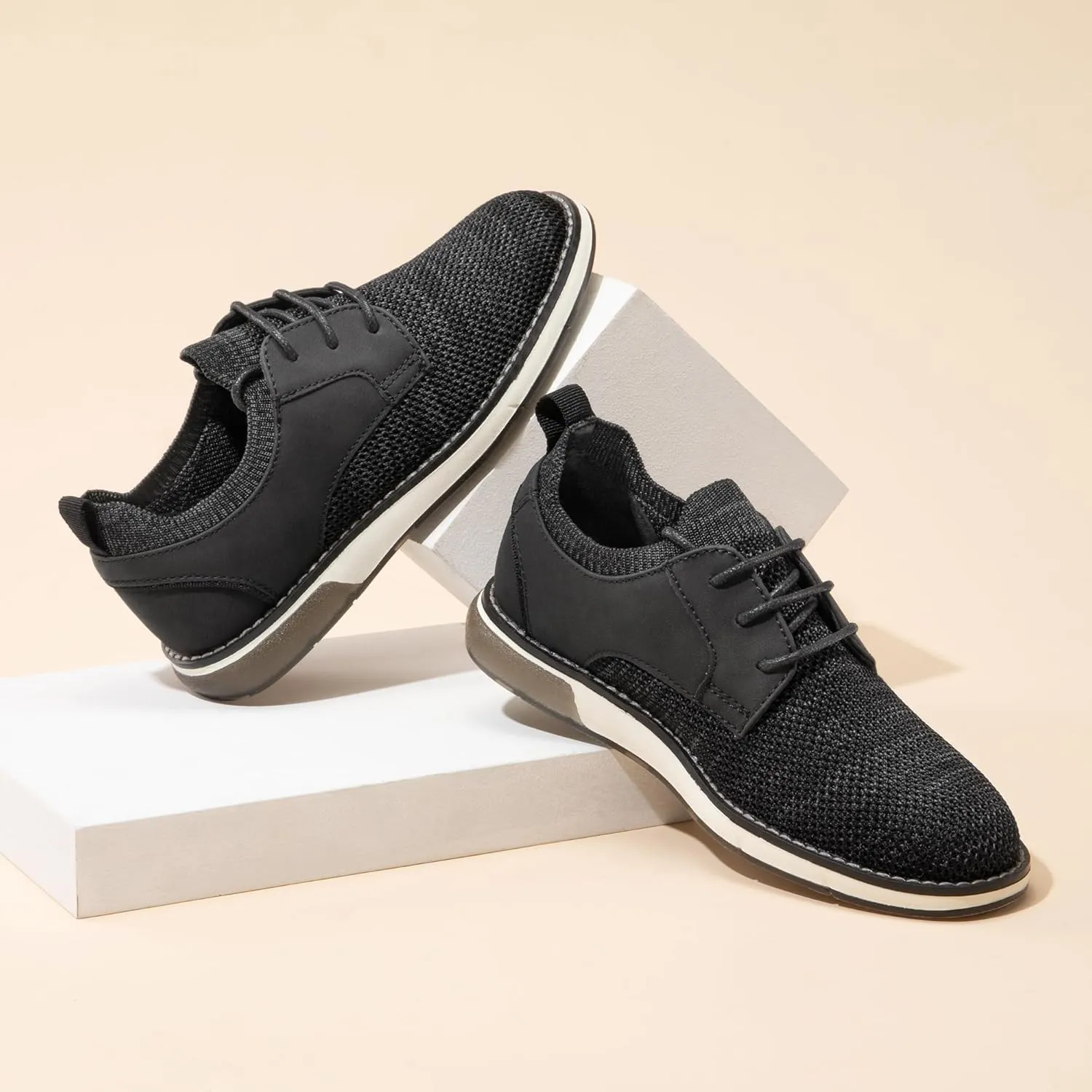 Bruno Marc Boy's Casual Dress Oxford Comfort Uniform Formal Sneaker Shoes