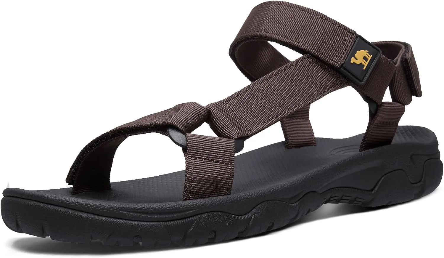 CAMELSPORTS Men's Hiking Sandals Open Toe Outdoor Beach Sandal Waterproof Sport Sandals Water Shoes for Athletic Walking