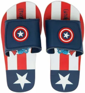 Captain America Marvel Boy's Slipper Sandals