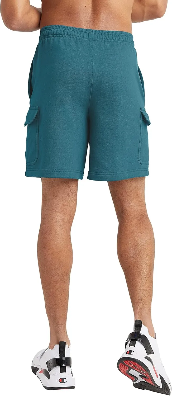 Champion Men's Cargo Shorts, Powerblend, Shorts For Men, Comfortable Cargo Shorts For Men (Reg. Or Big & Tall)