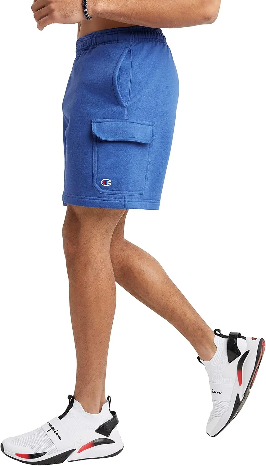 Champion Men's Cargo Shorts, Powerblend, Shorts For Men, Comfortable Cargo Shorts For Men (Reg. Or Big & Tall)