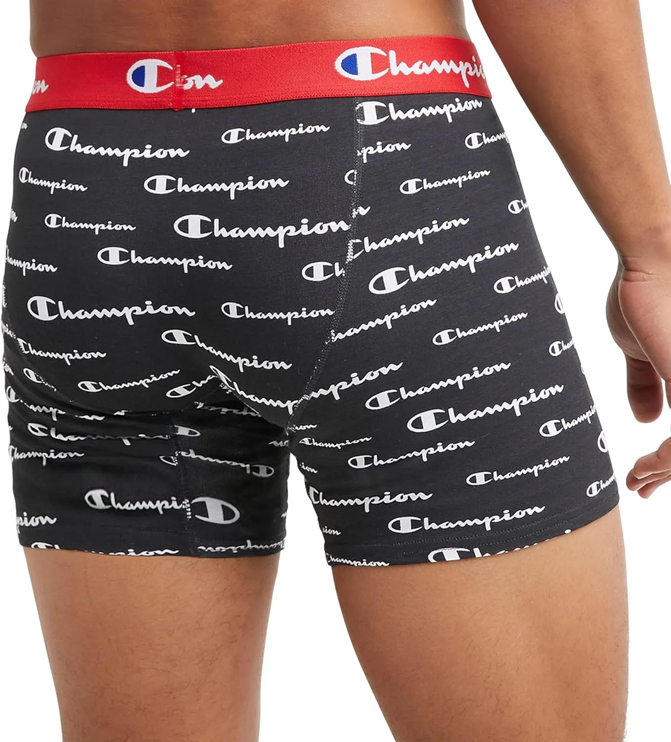 Champion Men's Every Day Comfort Stretch Cotton Boxer Briefs