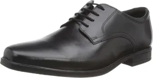 Clarks Howard Walk, Oxford Men, Black Leather, 44.5 EU