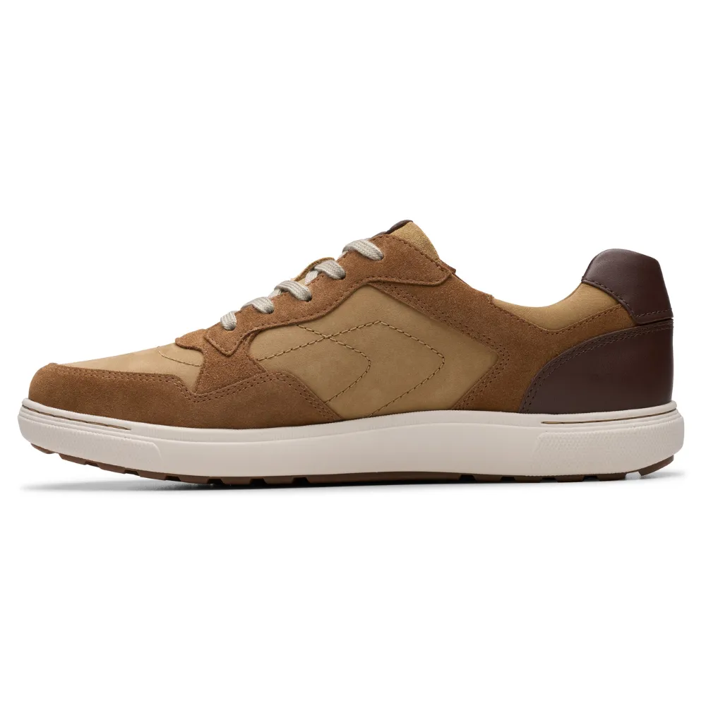 Clarks Mapstone Sport Cola Combi Leather Sneaker (Men's)