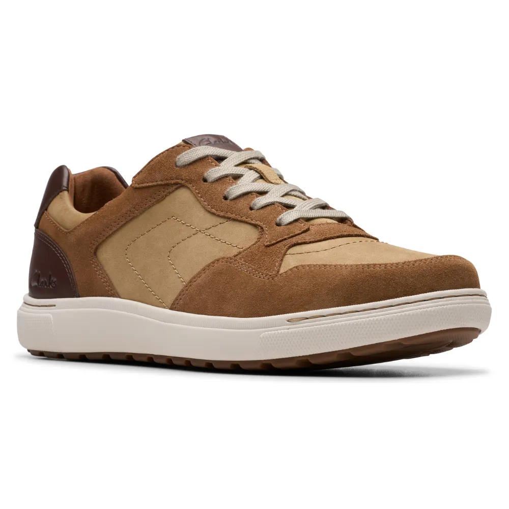 Clarks Mapstone Sport Cola Combi Leather Sneaker (Men's)
