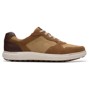 Clarks Mapstone Sport Cola Combi Leather Sneaker (Men's)