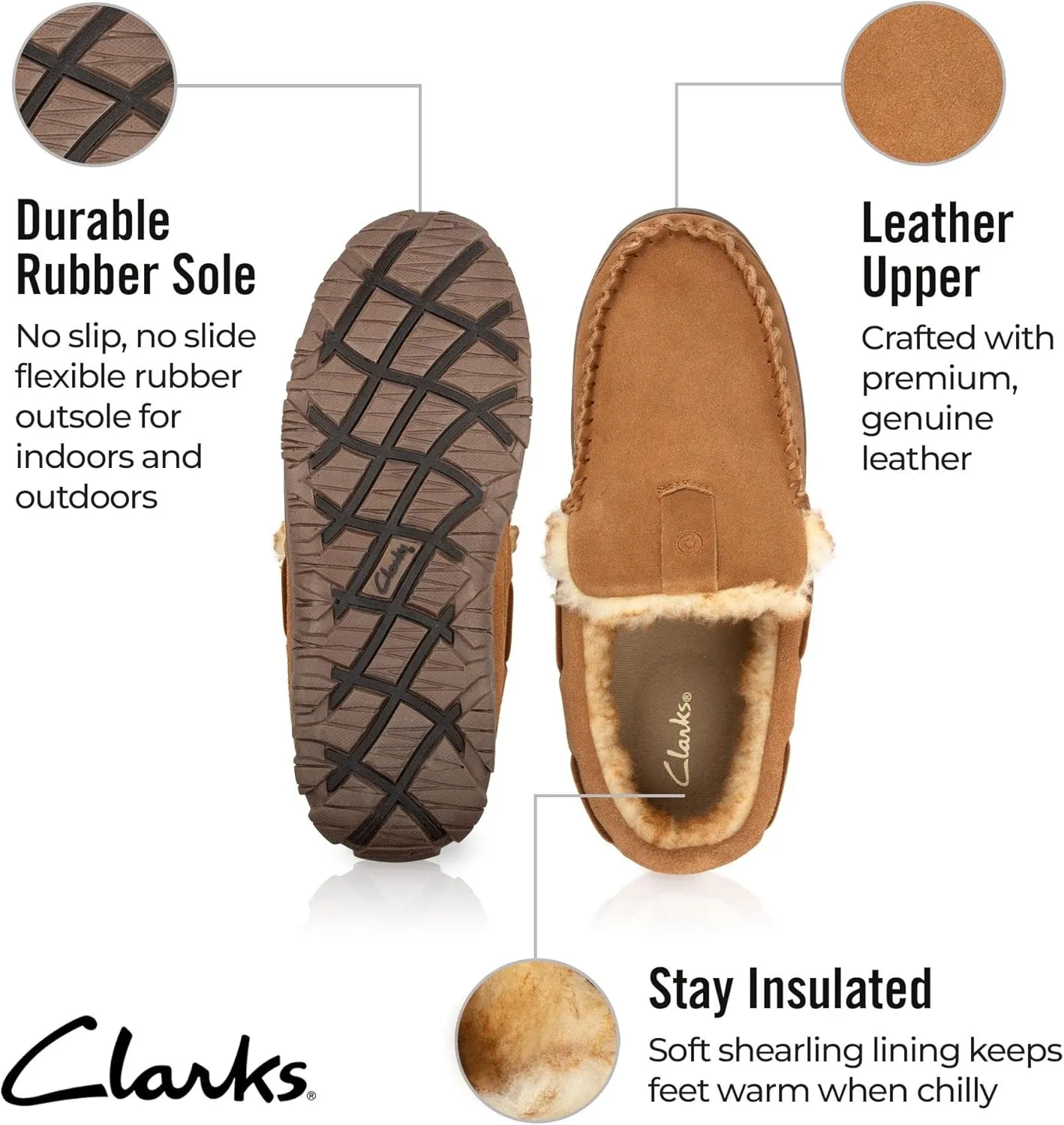 Clarks Men's Venetian Slipper