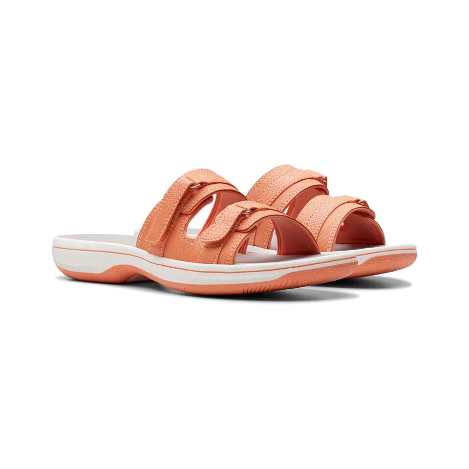 Clarks Women's Breeze Piper Tangerine/Pop | Coral