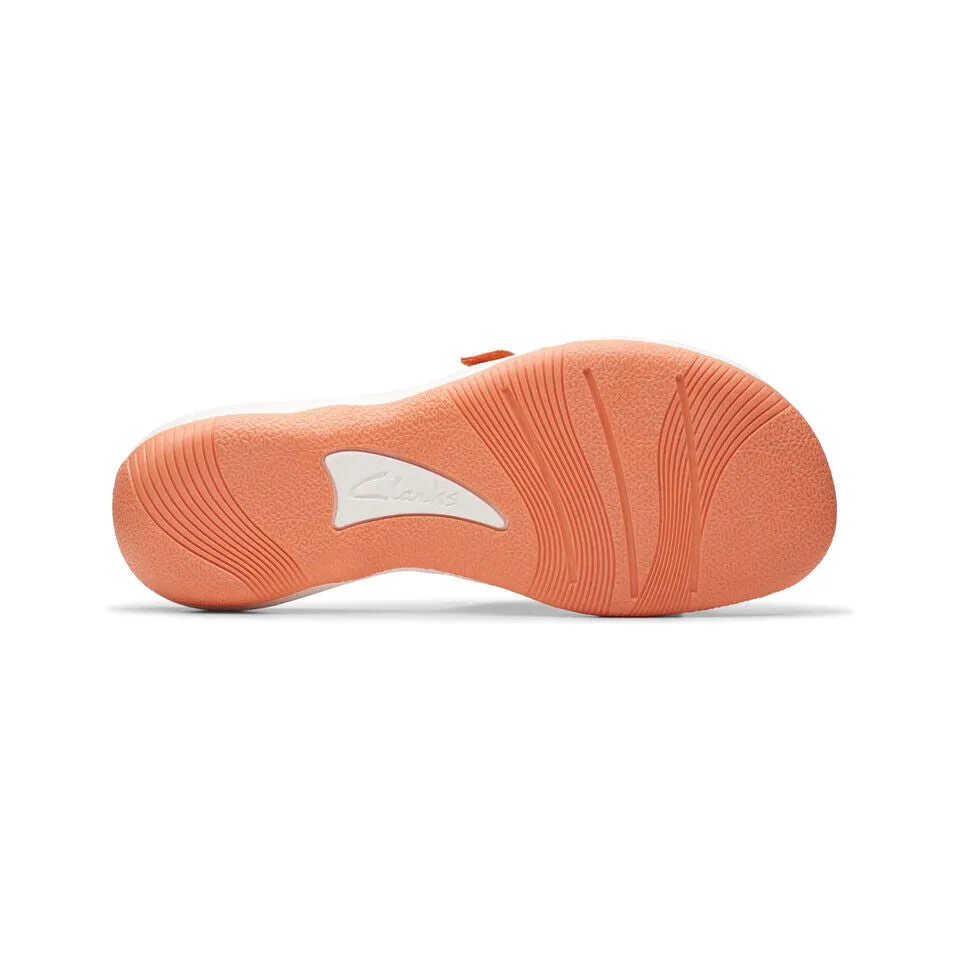 Clarks Women's Breeze Piper Tangerine/Pop | Coral
