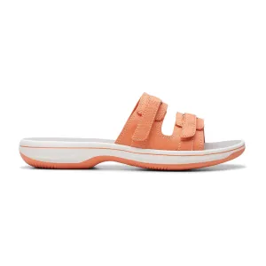 Clarks Women's Breeze Piper Tangerine/Pop | Coral