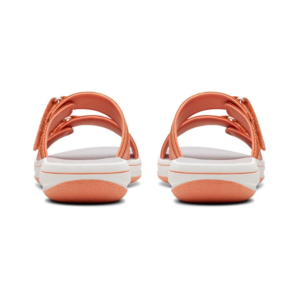 Clarks Women's Breeze Piper Tangerine/Pop | Coral