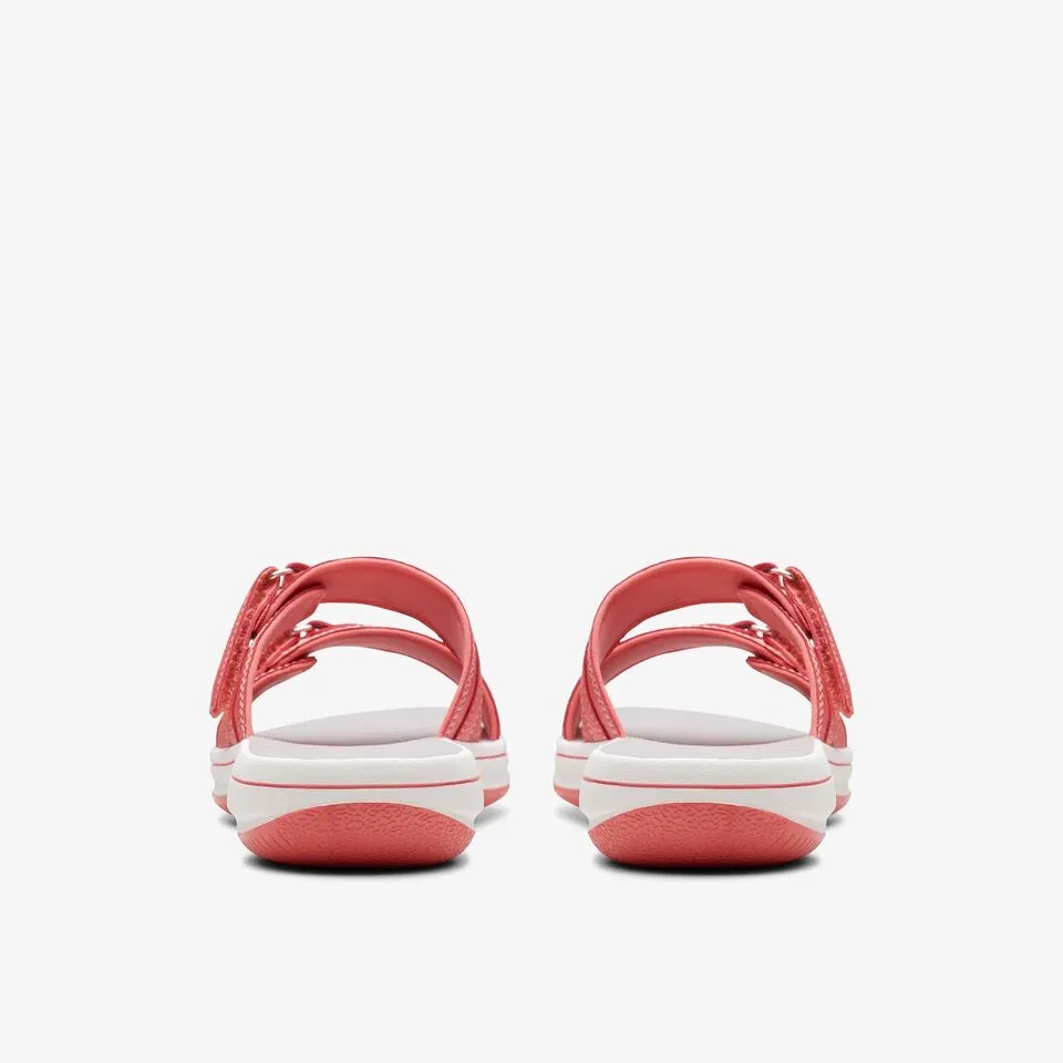 Clarks Women's Breeze Piper Tangerine/Pop | Coral