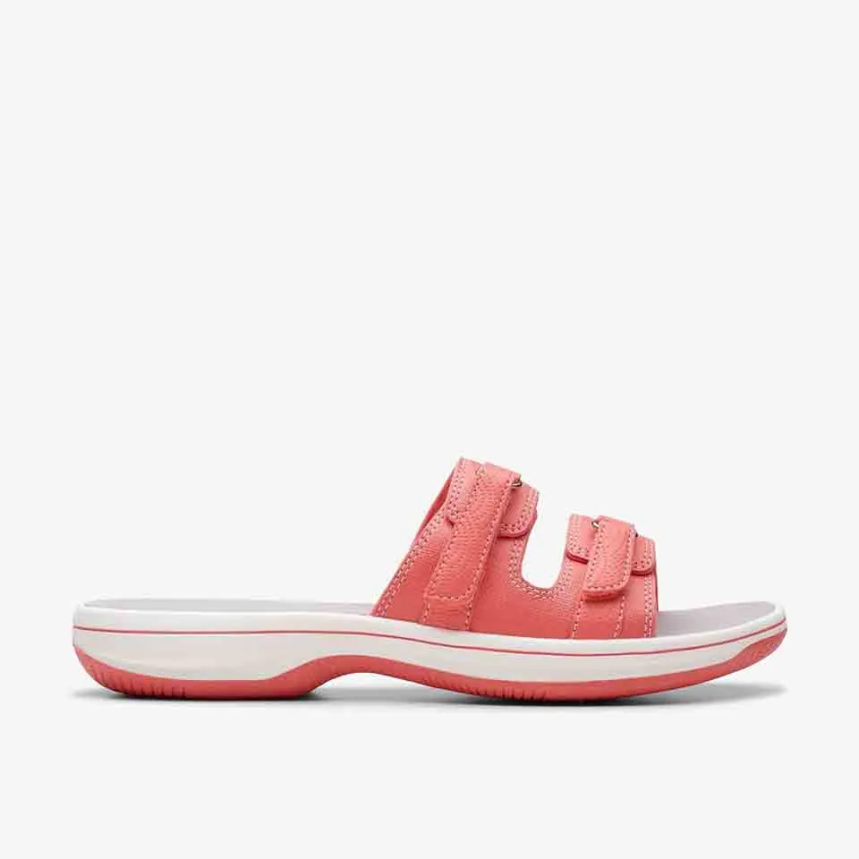 Clarks Women's Breeze Piper Tangerine/Pop | Coral