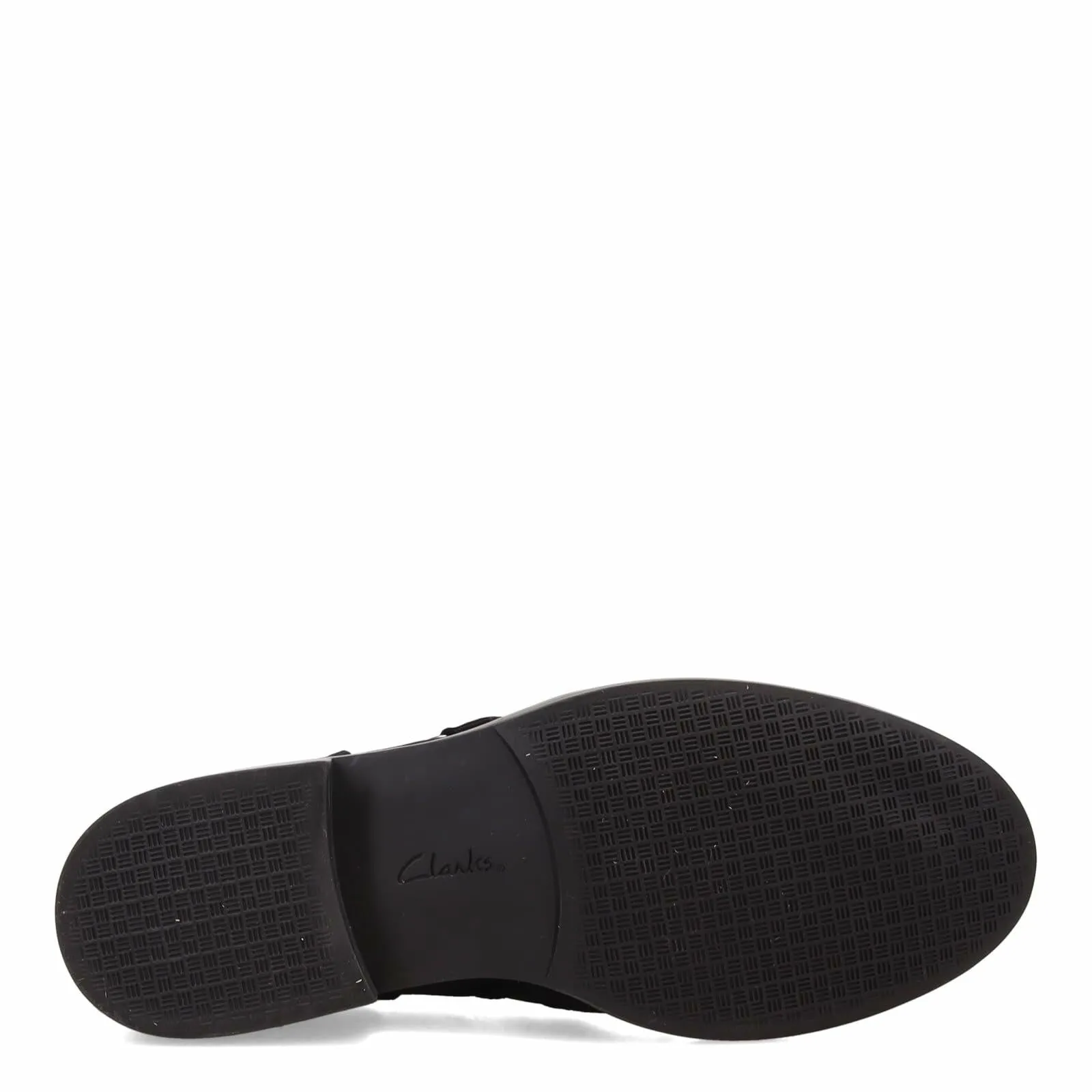 Clarks Women's Camzin Pace Oxford, Black Nubuck, 9 Wide
