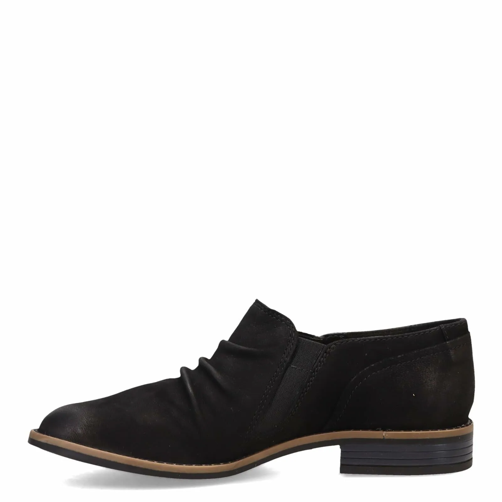 Clarks Women's Camzin Pace Oxford, Black Nubuck, 9 Wide