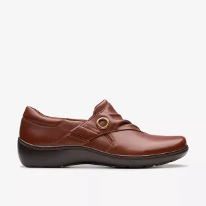 Clarks Women's Cora Aubrie Tan Leather 26179587
