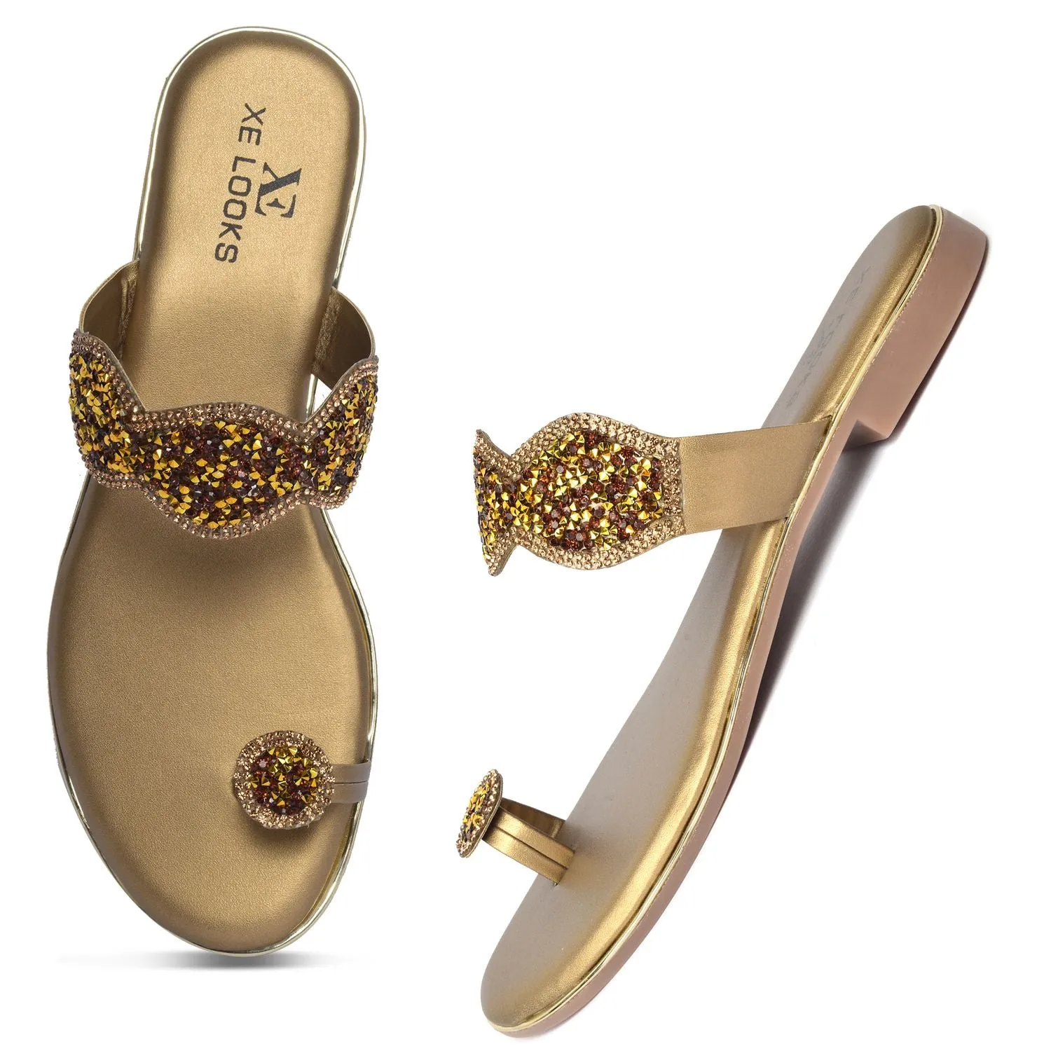 Classic Antique Design Comfortable Flat Slippers
